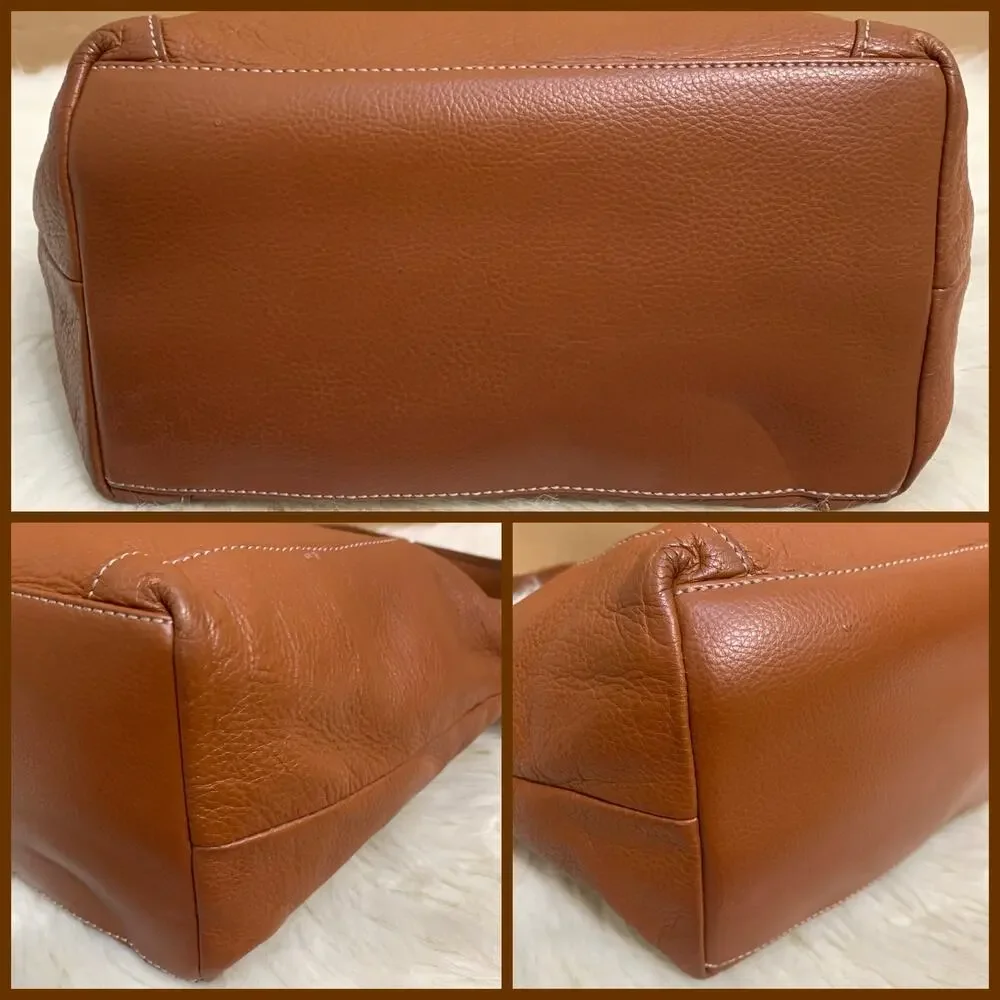 Elegant Brown Leather Hobo Bag - Picture 8 of 17